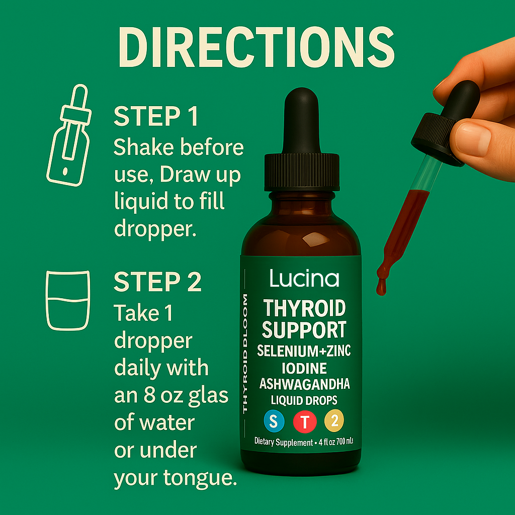 Lucina Thyroid Bloom Support Drops